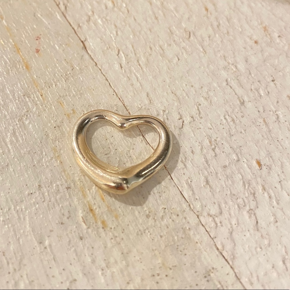 Large Silver Elsa Peretti Pendant